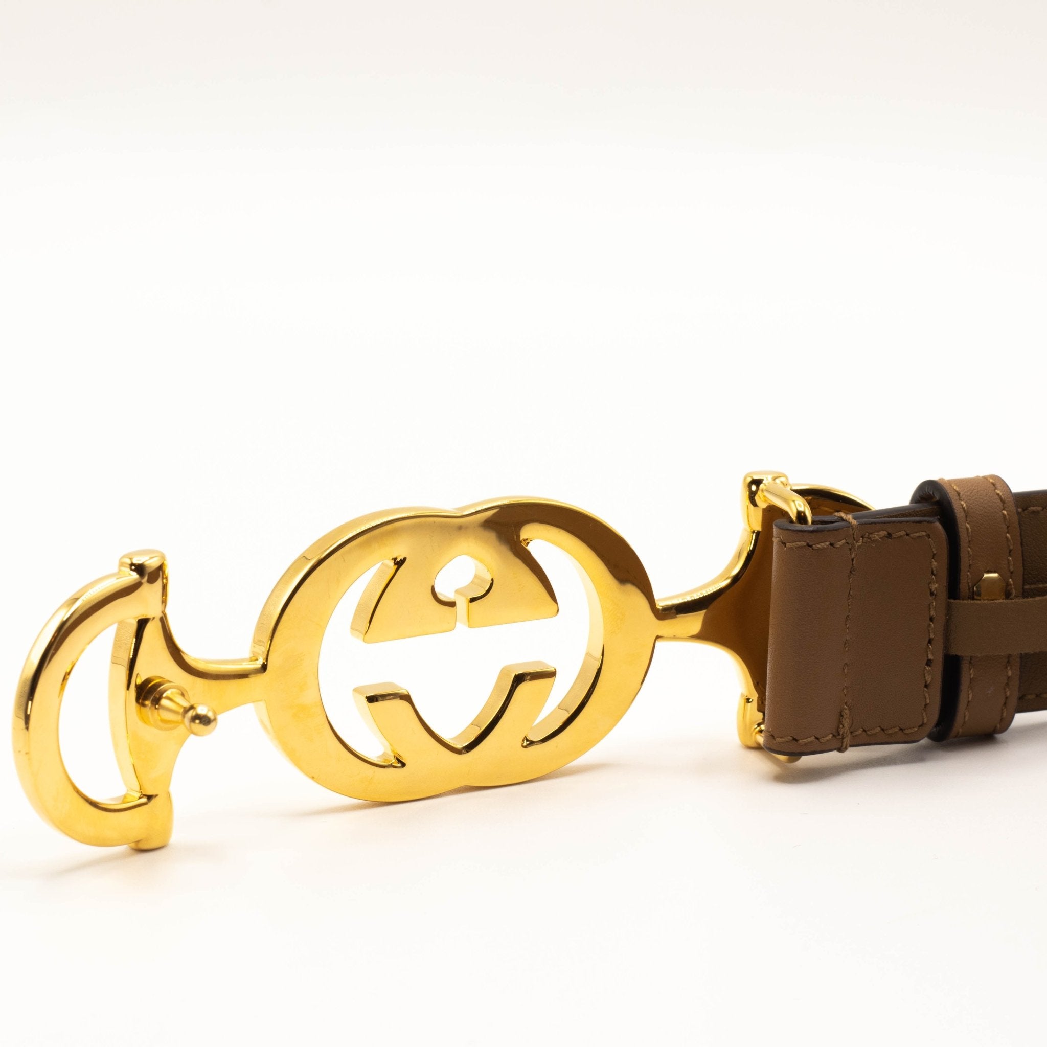 Gucci Horsebit Interlocking Belt 550122