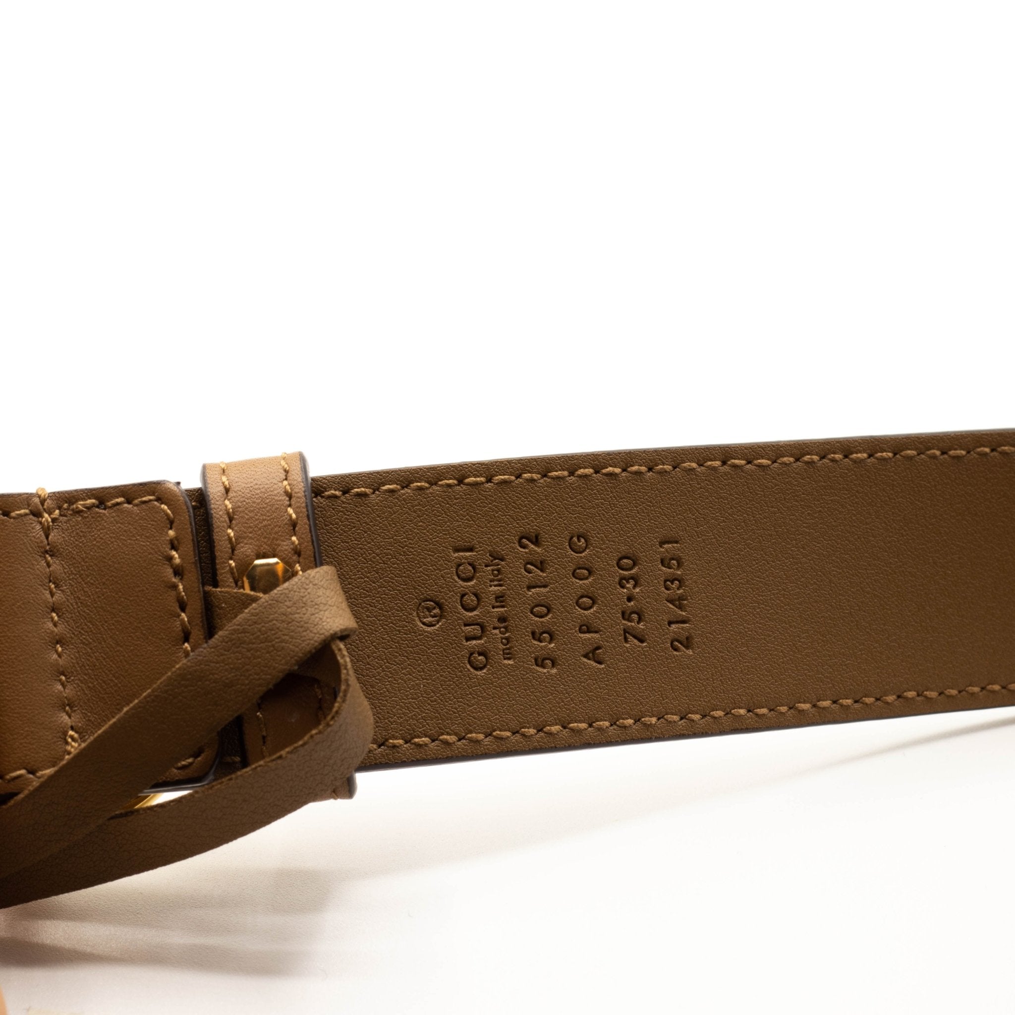Gucci Horsebit Interlocking Belt 550122