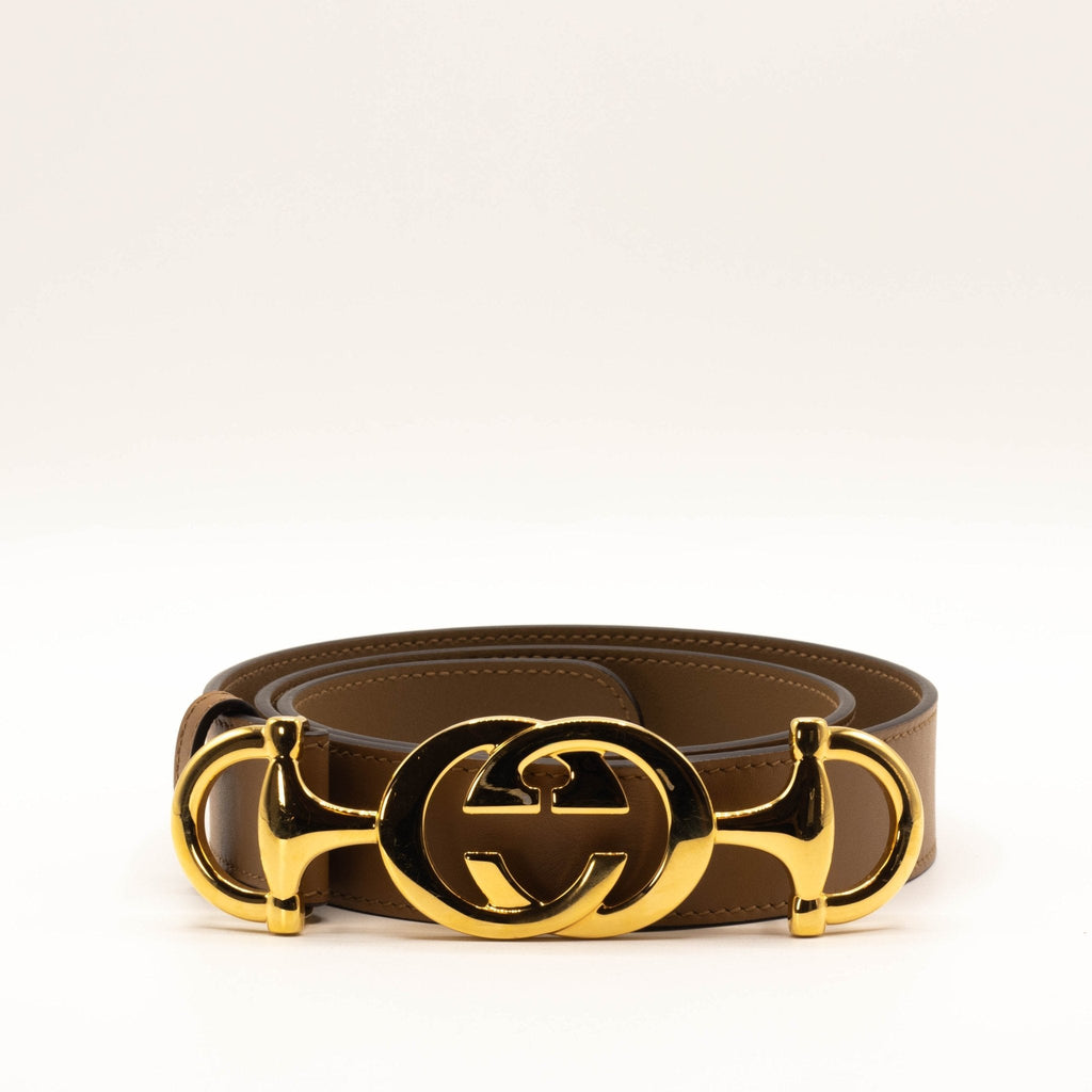 Gucci Horsebit Interlocking Belt 550122