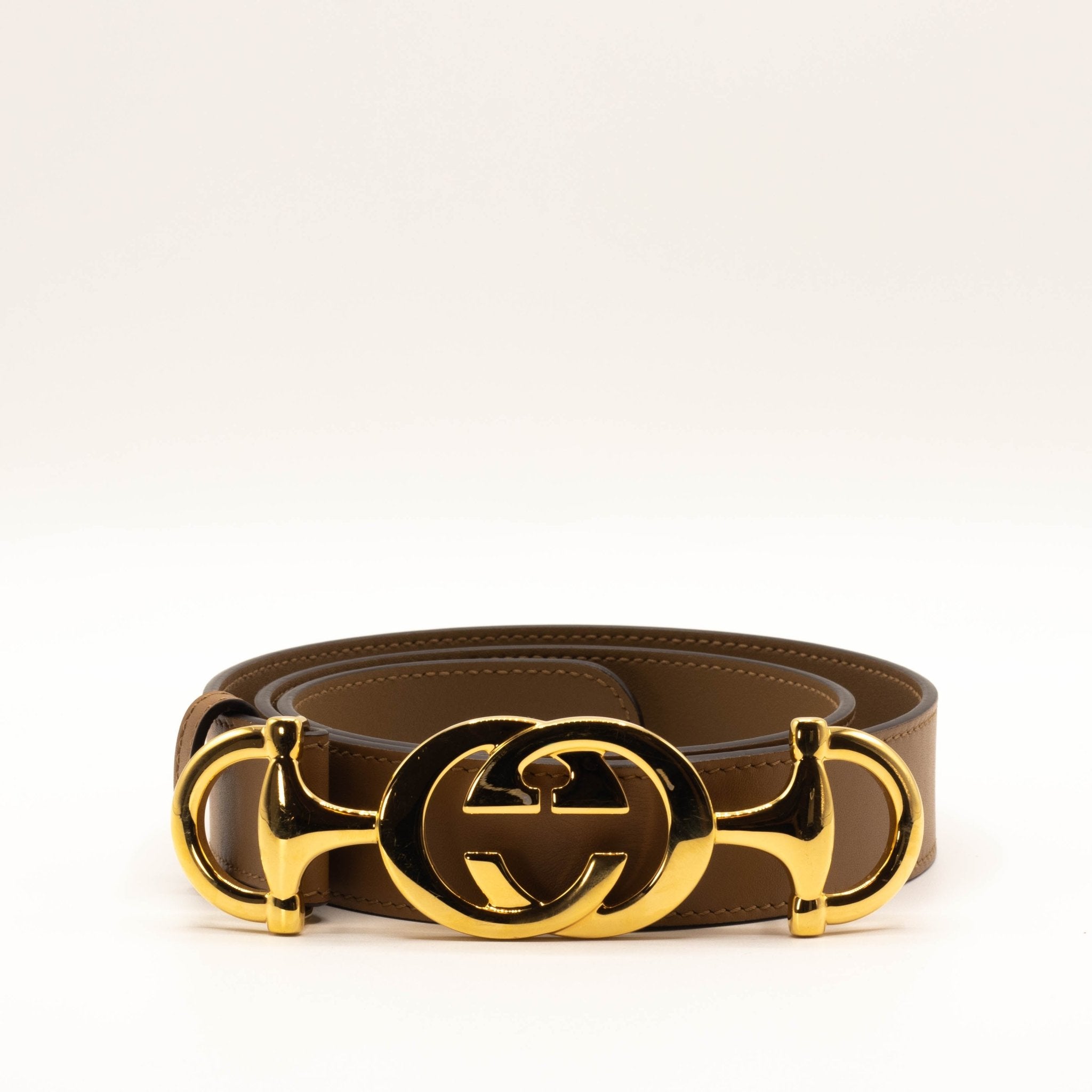 Gucci Horsebit Interlocking Belt 550122