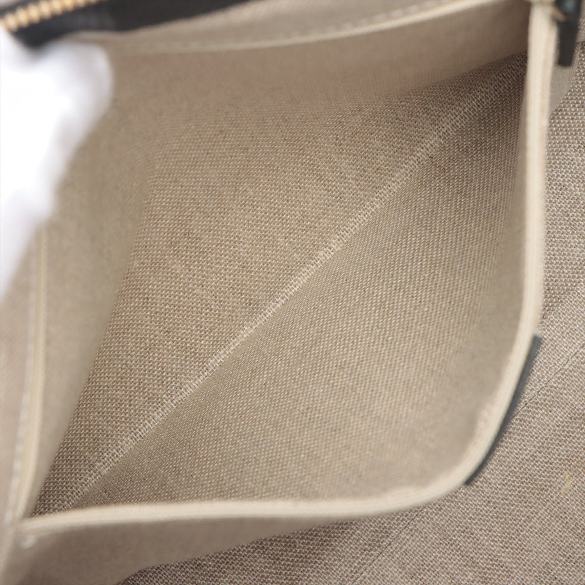 Leather Tote Calfskin GG Charm Black