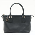 Leather Tote Calfskin GG Charm Black