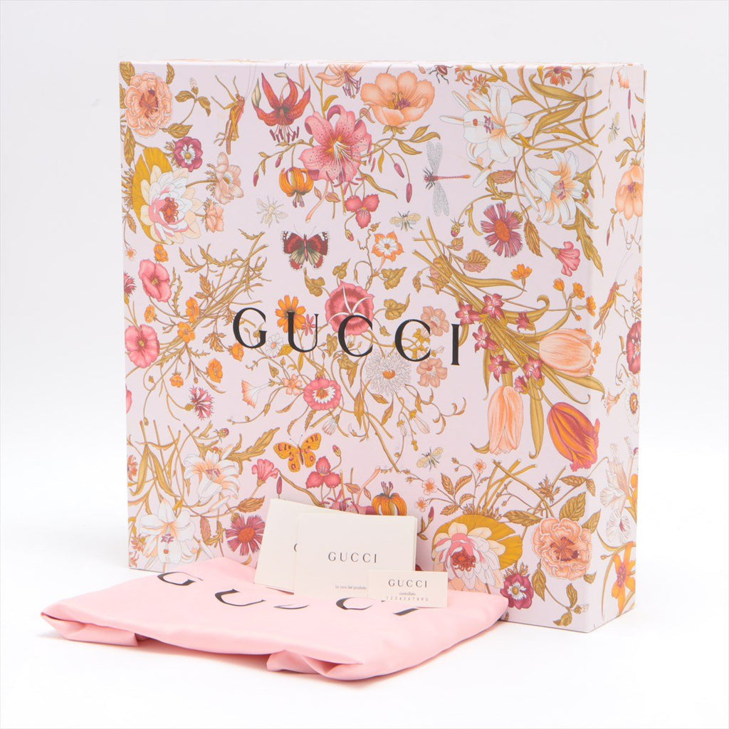 New Jackie Flora Pink Canvas Leather Limited Edition