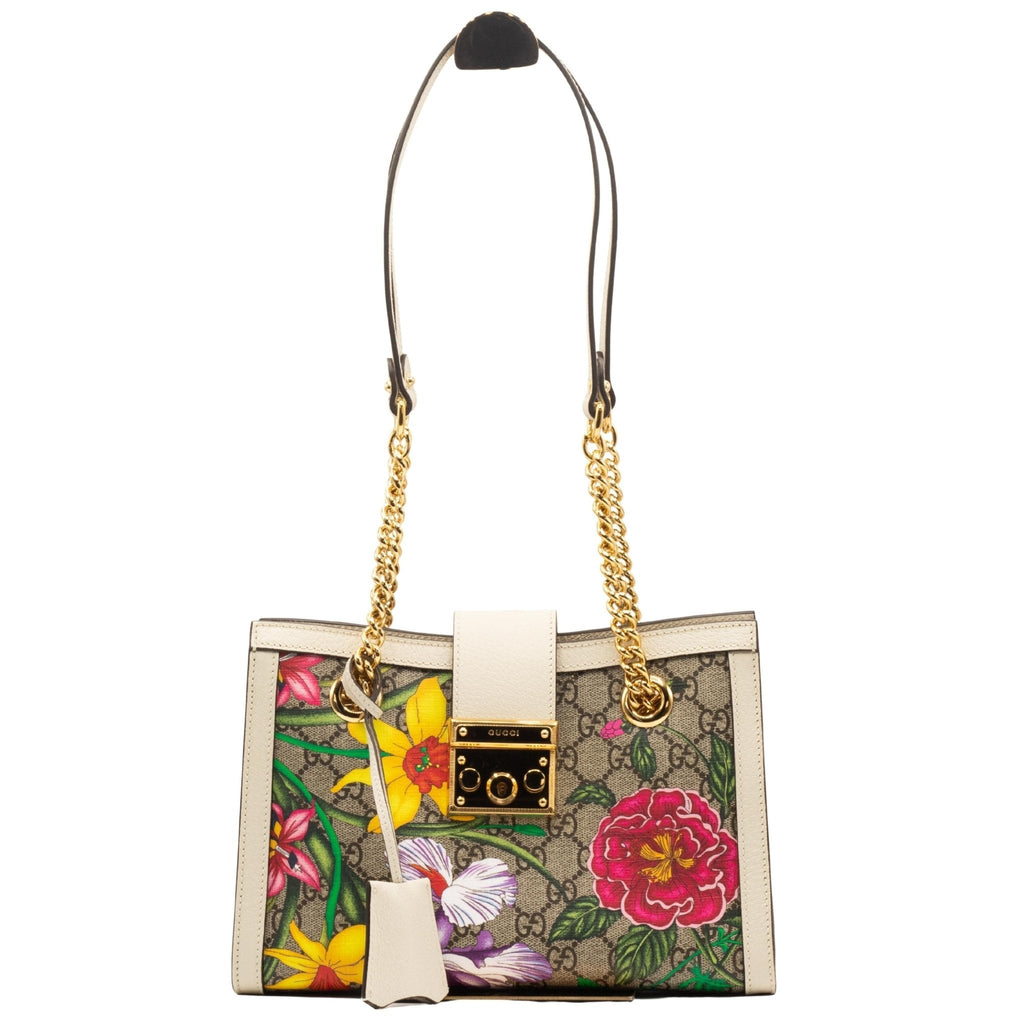 Ophidia GG Flora Padlock Small 498156