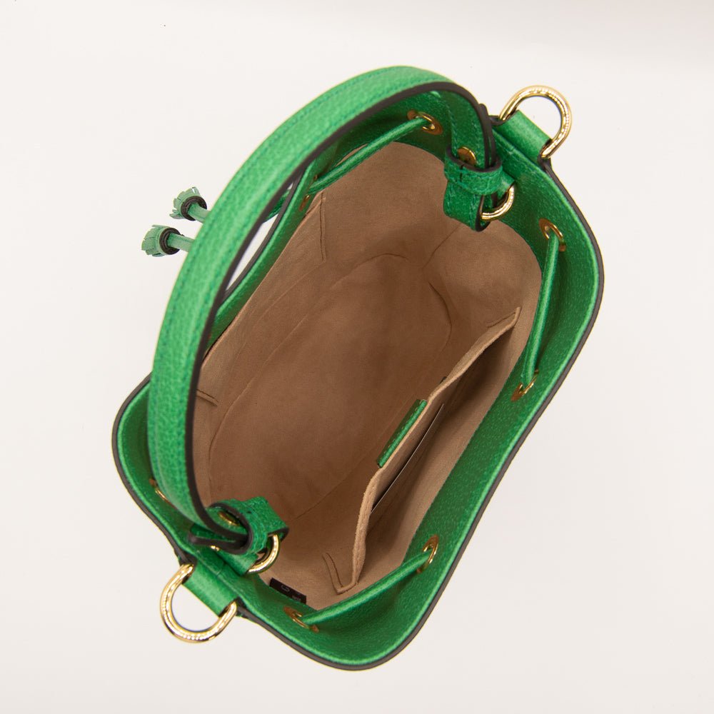 Ophidia GG Flora Small Bucket Green Limited Edition