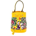 Ophidia GG Flora Small Yellow Limited Edition Bucket Bag