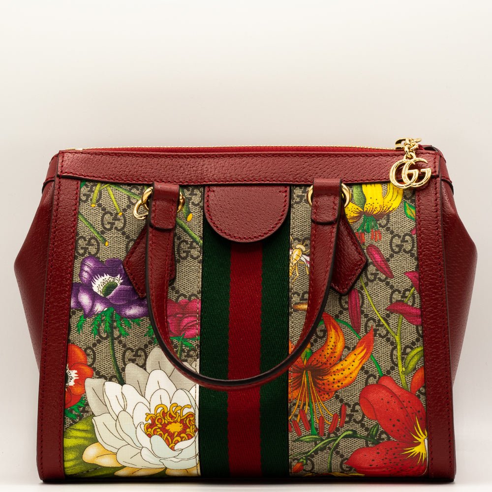 Ophidia GG Flora Tote Bag