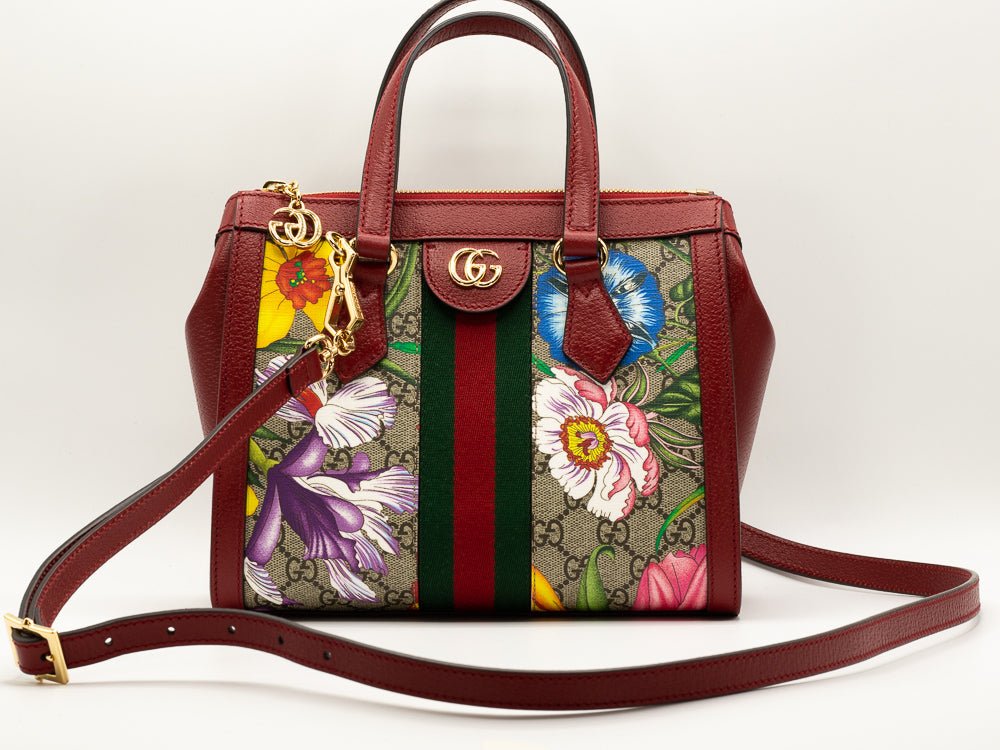 Ophidia GG Flora Tote Bag