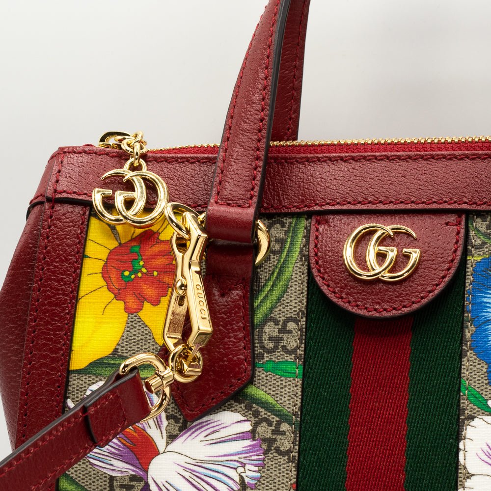Ophidia GG Flora Tote Bag