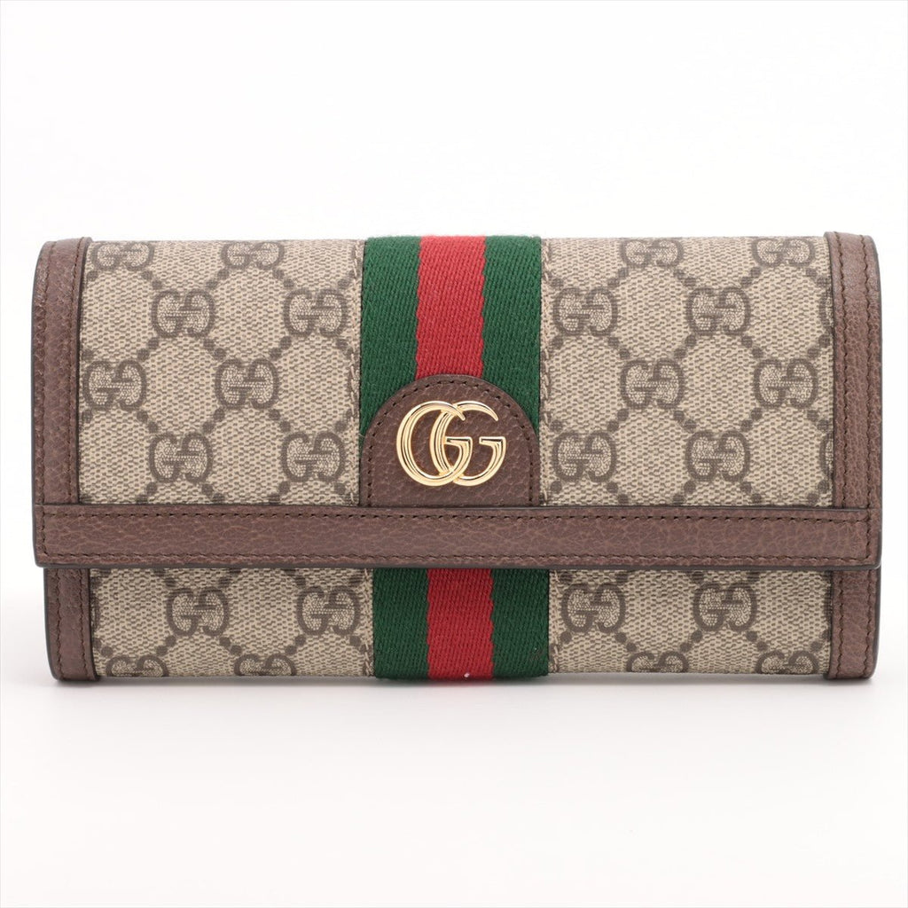 Ophidia GG Supreme Continental Wallet