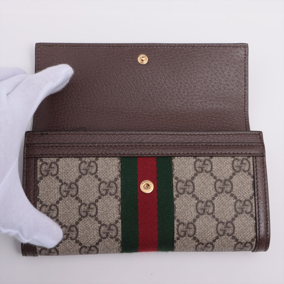 Ophidia GG Supreme Continental Wallet