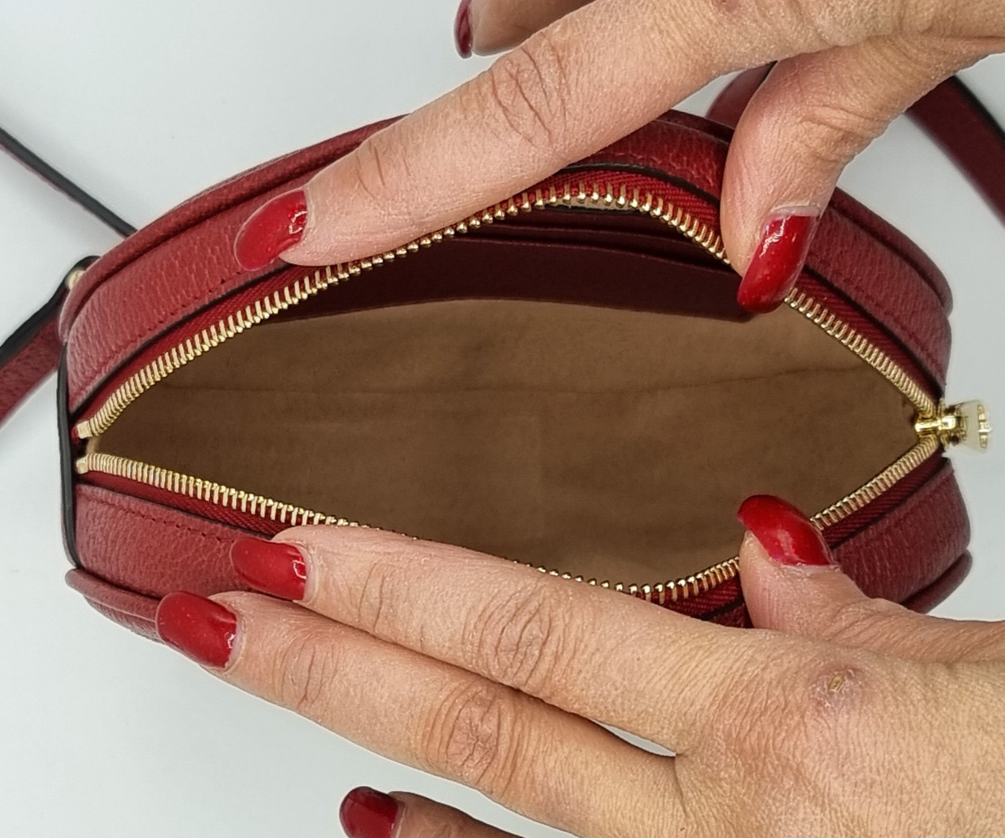 Ophidia GG Supreme Flora Round Backpack Red
