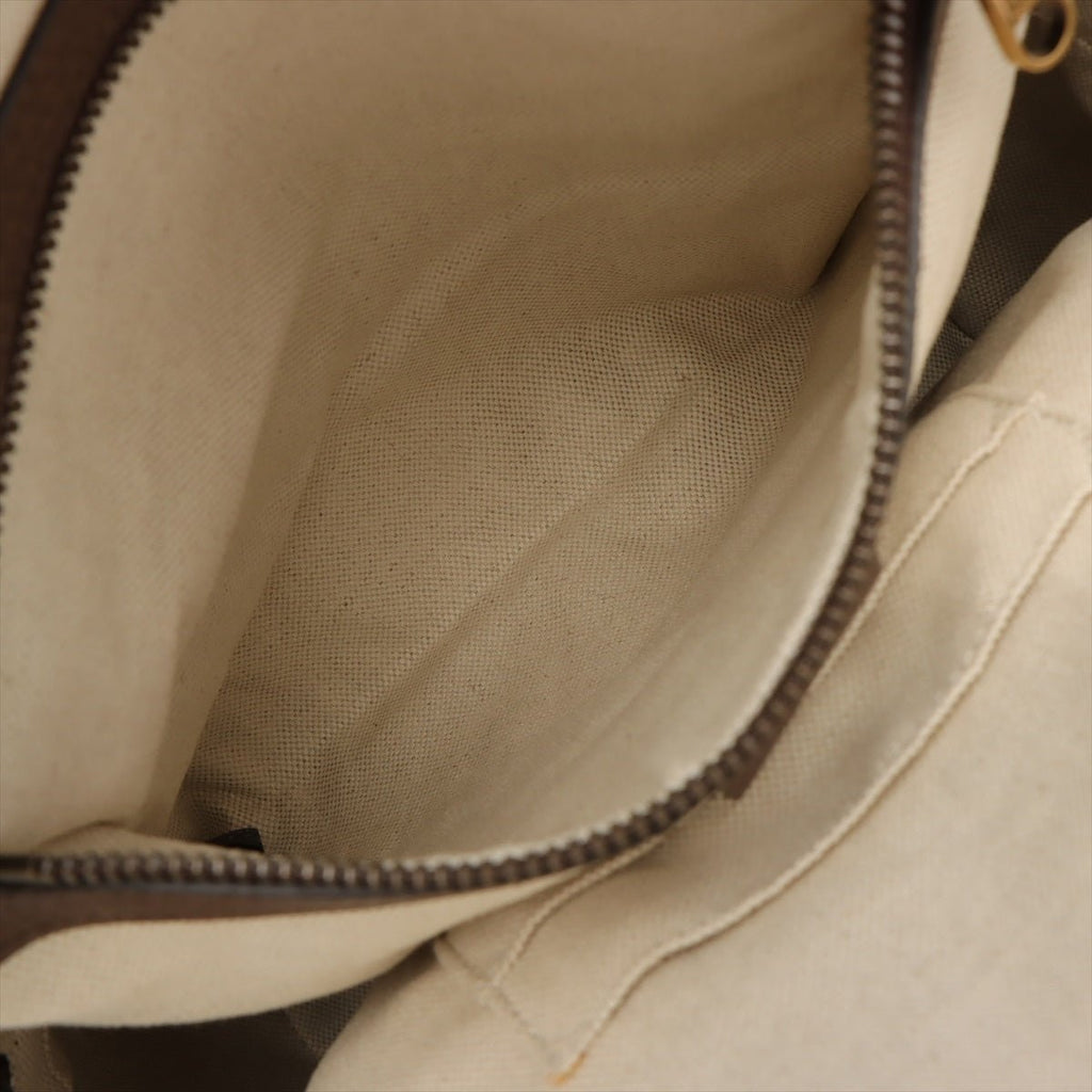 Ophidia GG Supreme Small Backpack Beige Red/Green Web