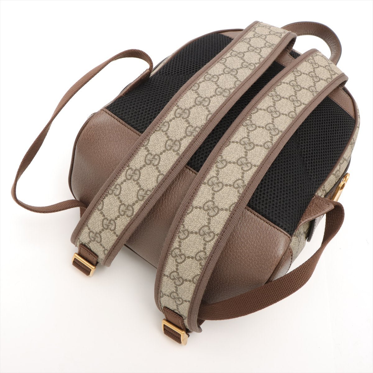 Ophidia GG Supreme Small Backpack Beige Red/Green Web