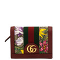 Ophidia Red Supreme GG Flora Wallet