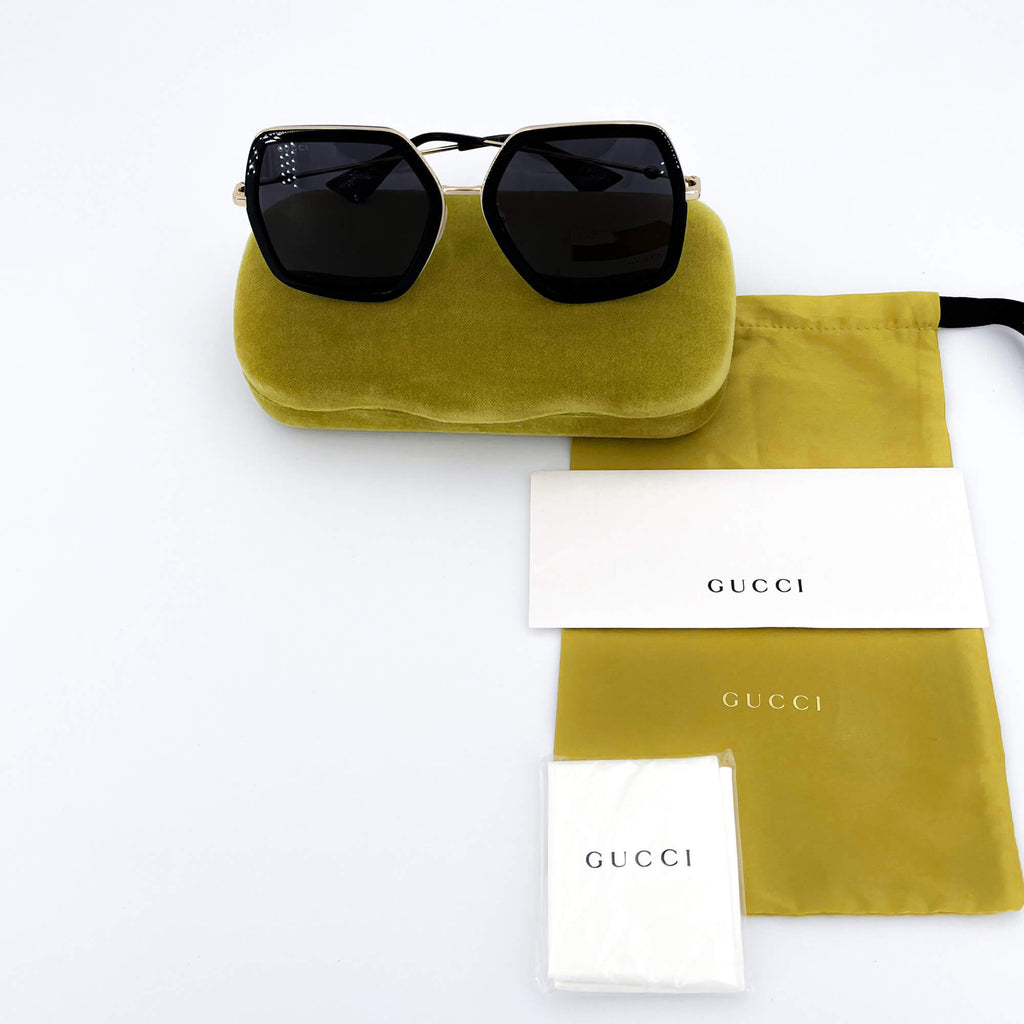 Oversize rectangular Black