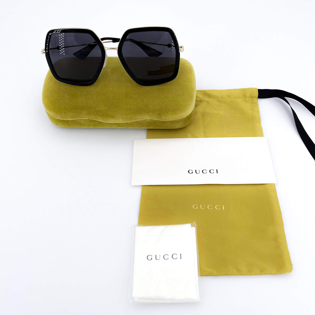 Oversize rectangular Black