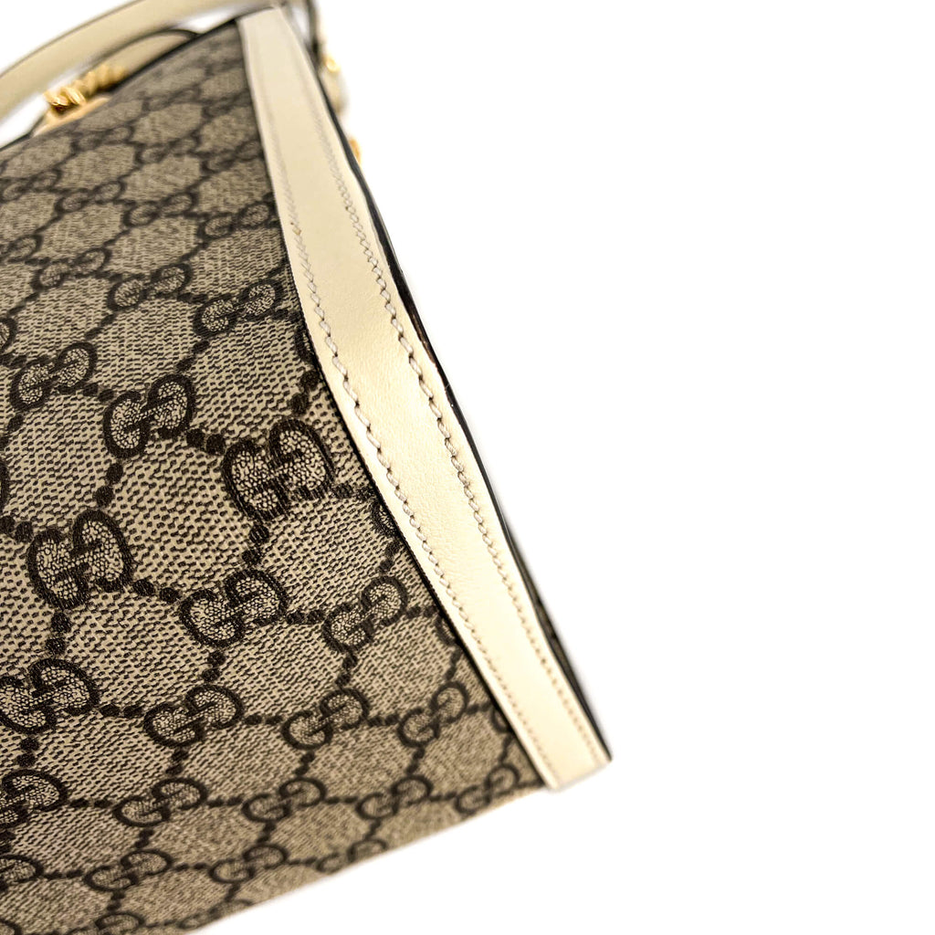 Padlock Tote in GG Supreme