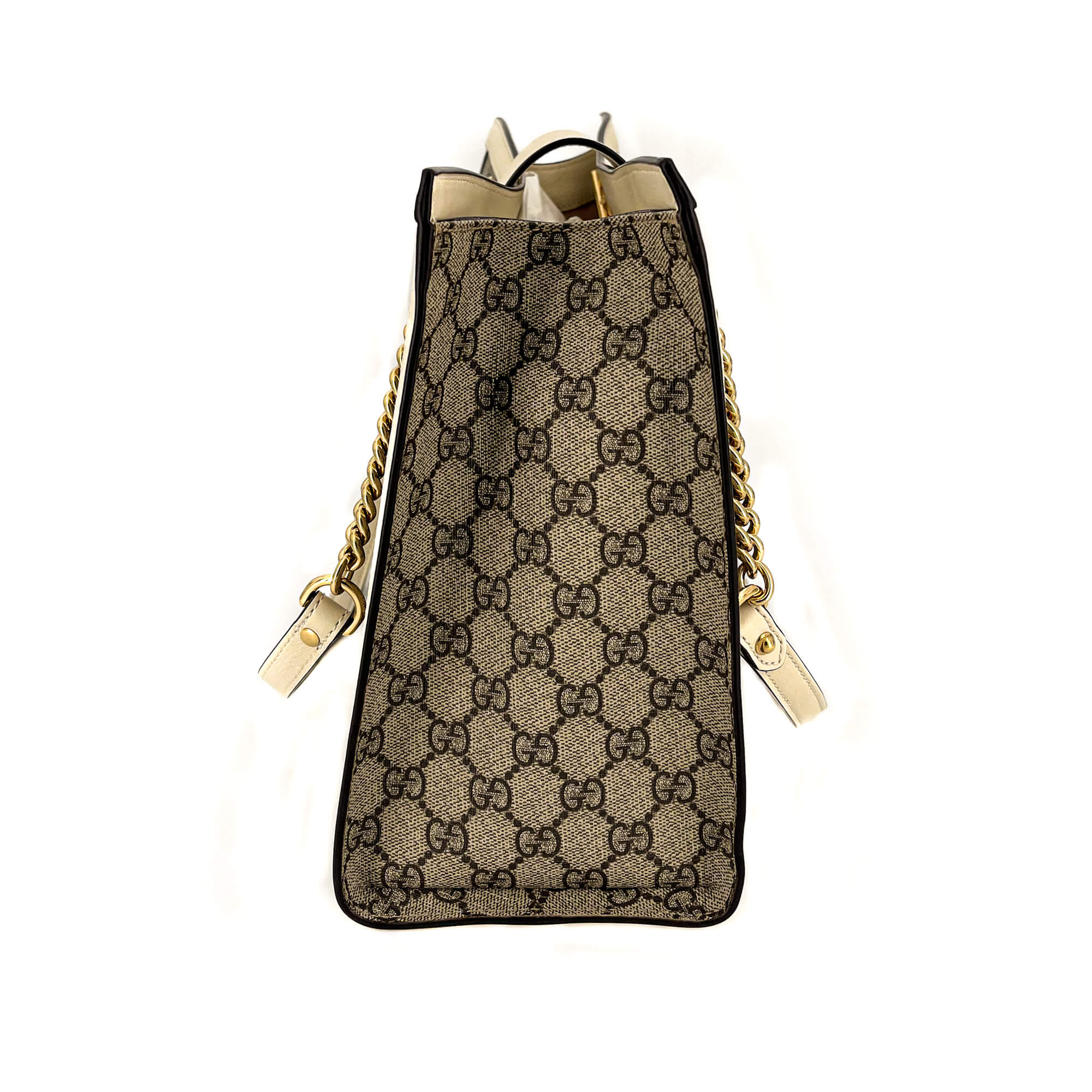Padlock Tote in GG Supreme