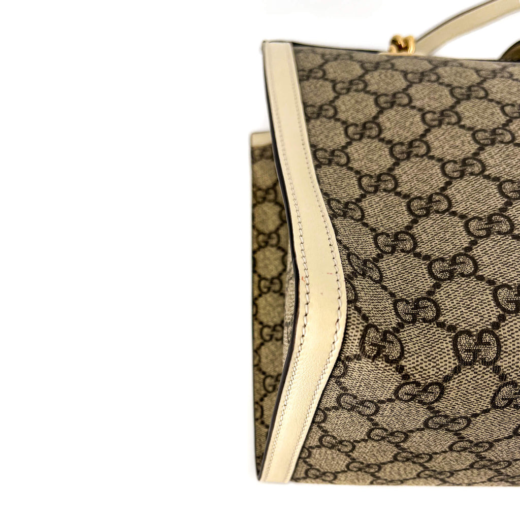 Padlock Tote in GG Supreme