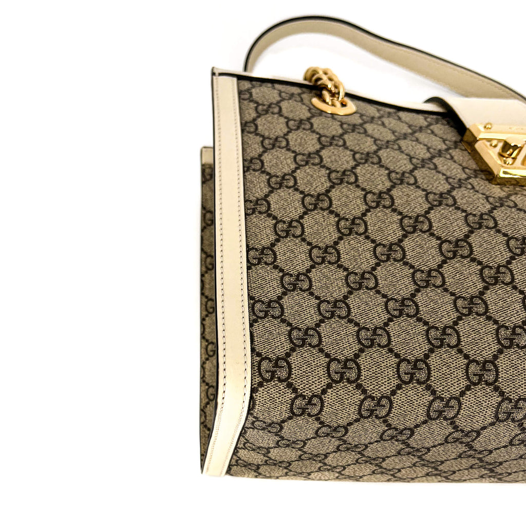Padlock Tote in GG Supreme