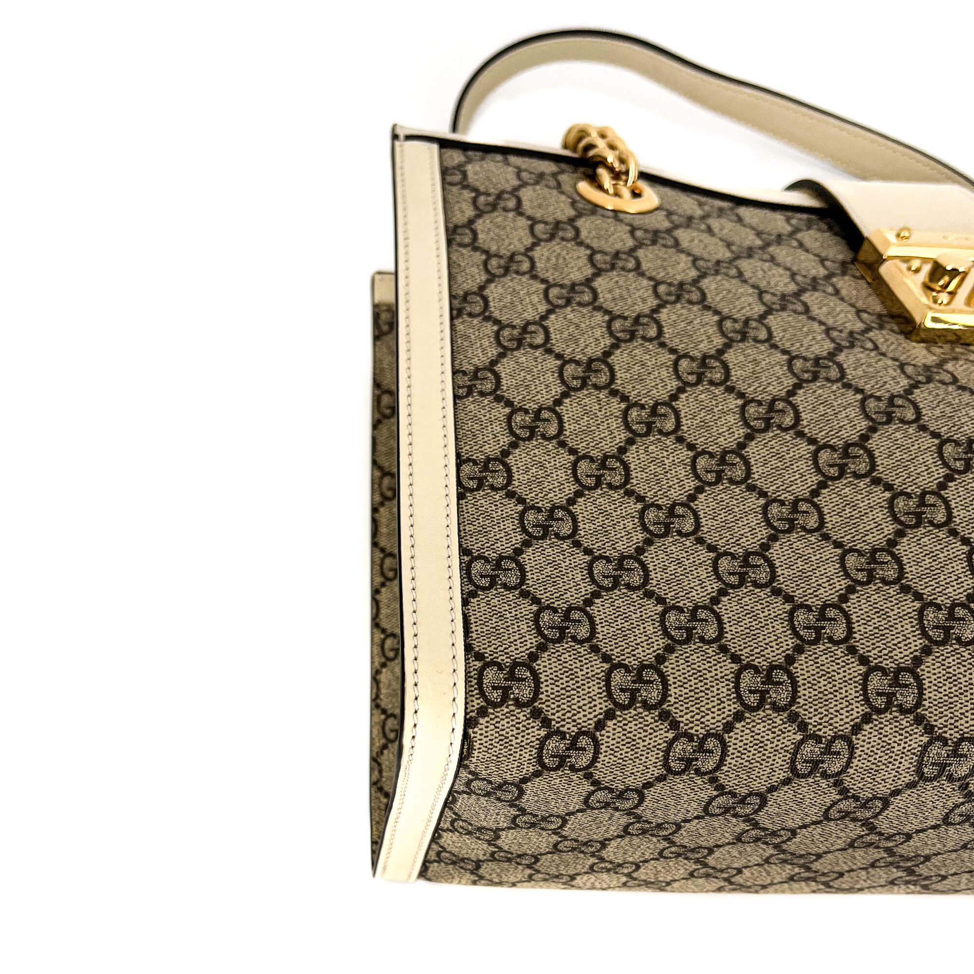 Padlock Tote in GG Supreme