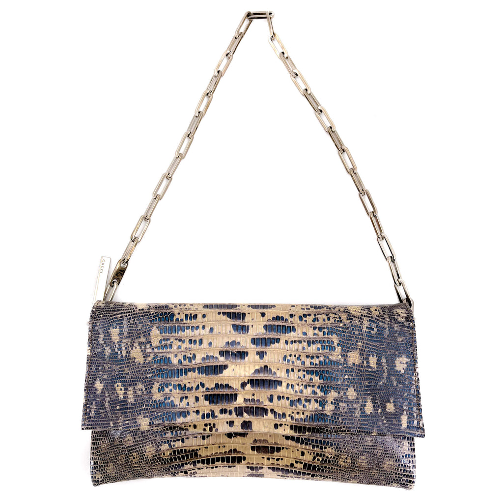 Pochette Brown Lizzard