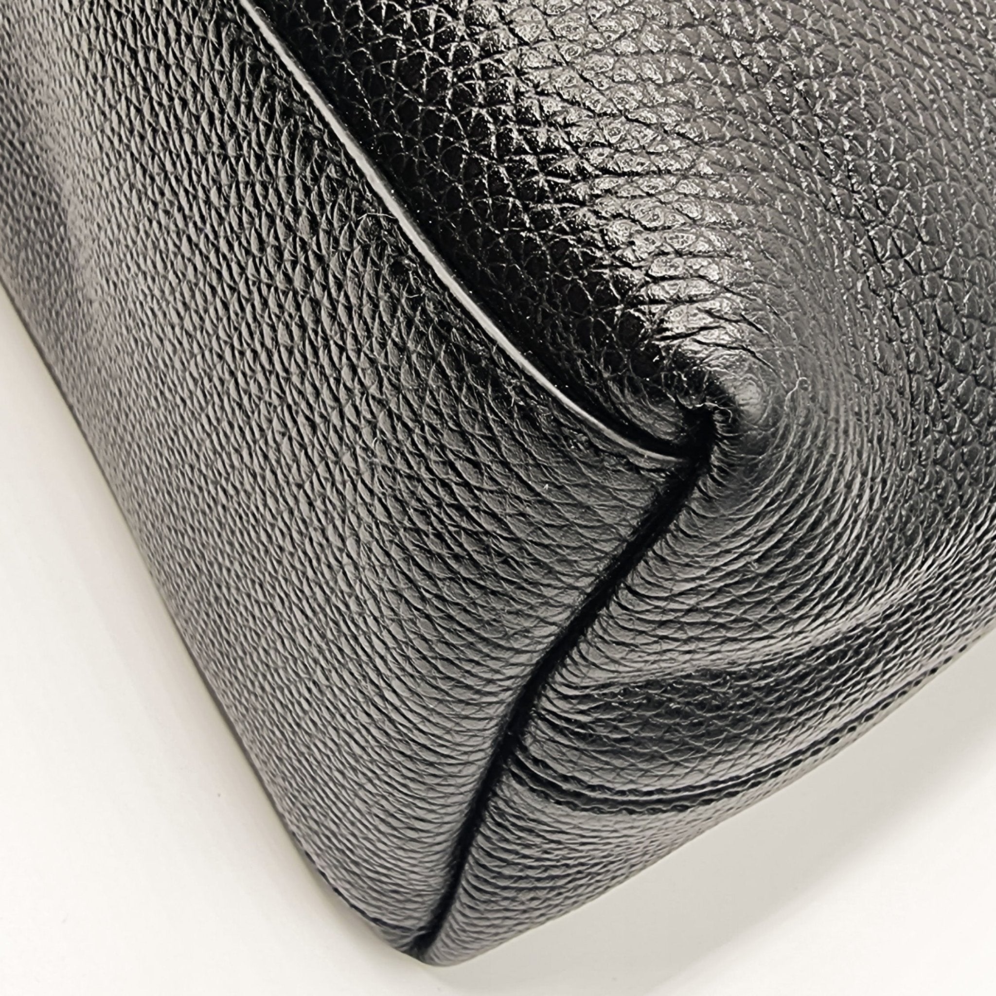 Soho Chain Black Leather