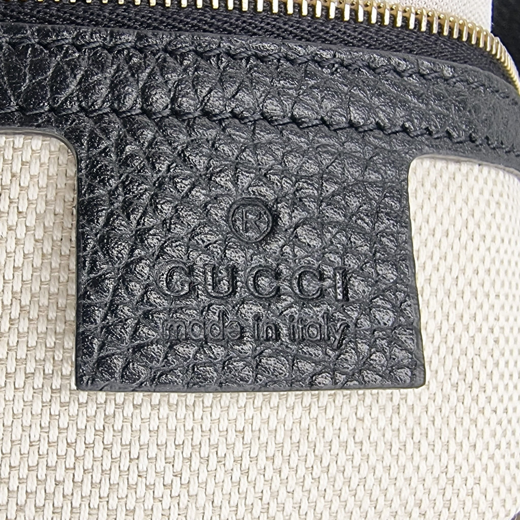 Soho Chain Black Leather
