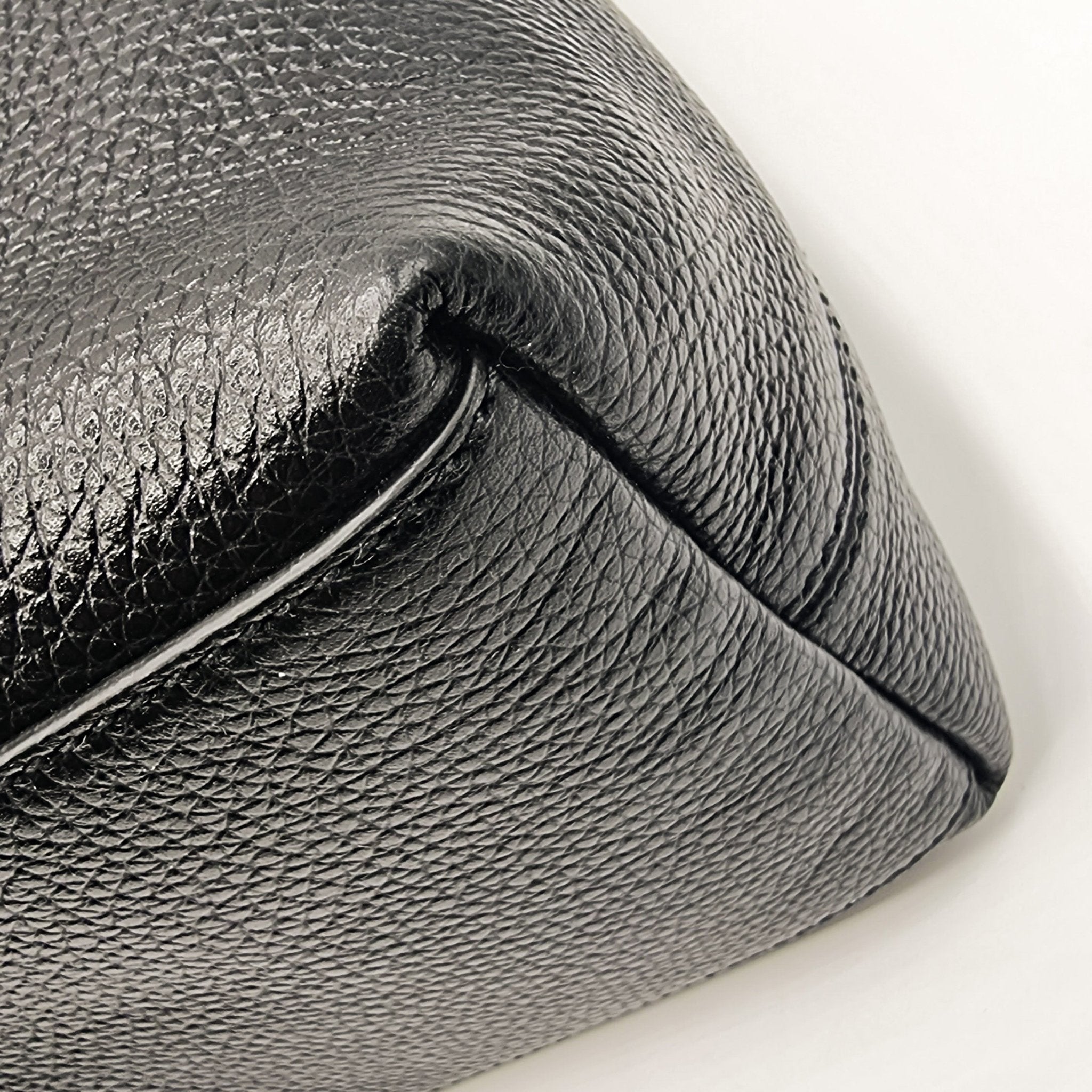 Soho Chain Black Leather