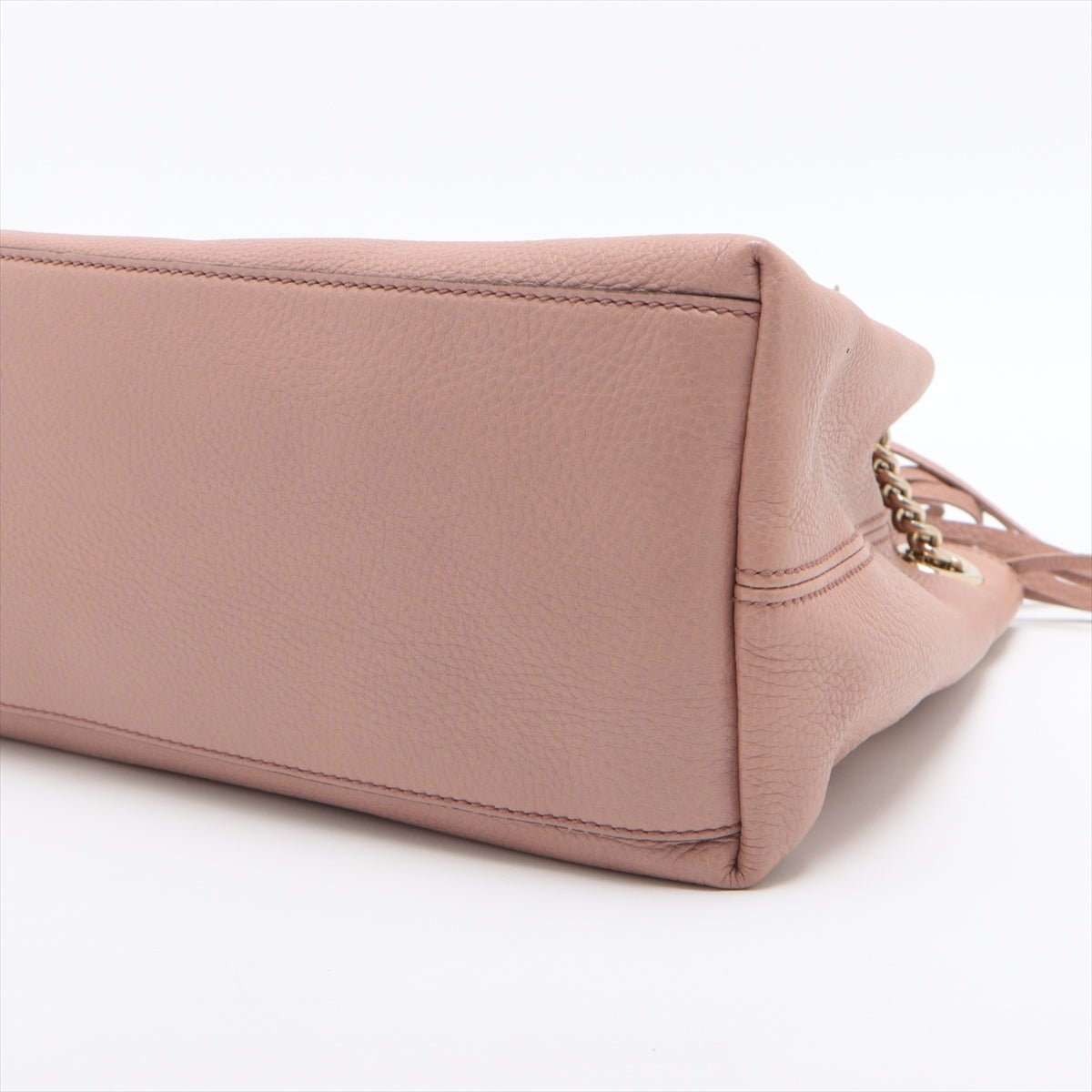Soho Pink Leather Chain Bag