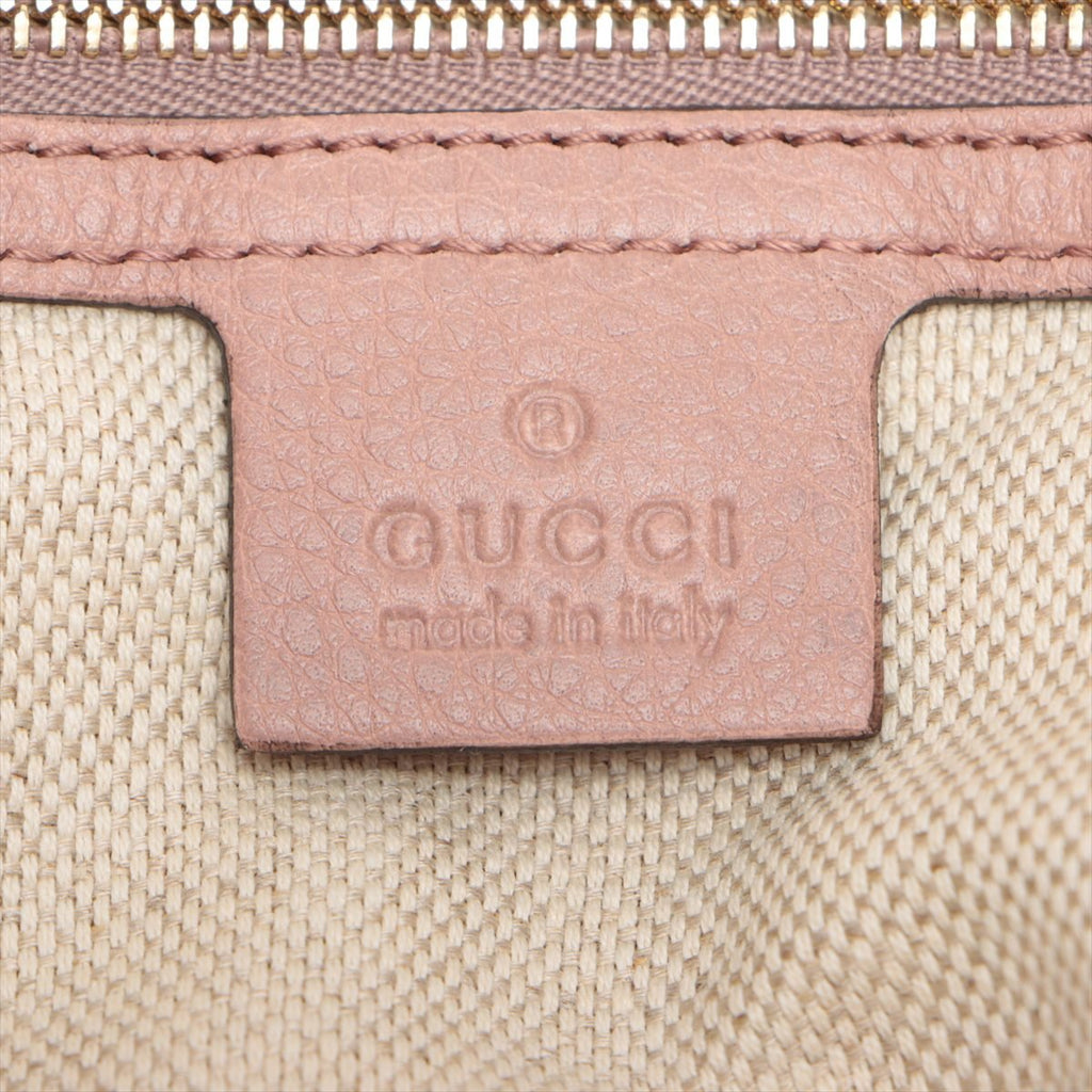 Soho Pink Leather Chain Bag