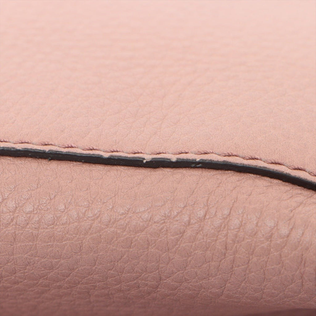 Soho Pink Leather Chain Bag