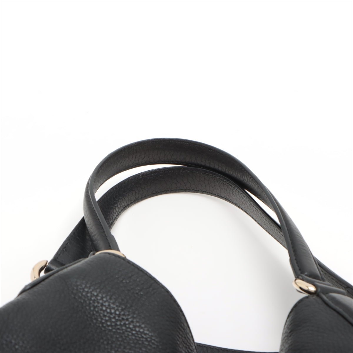 Soho Shoulder Bag Leather Black