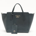Swing Leather 2way Black Bag