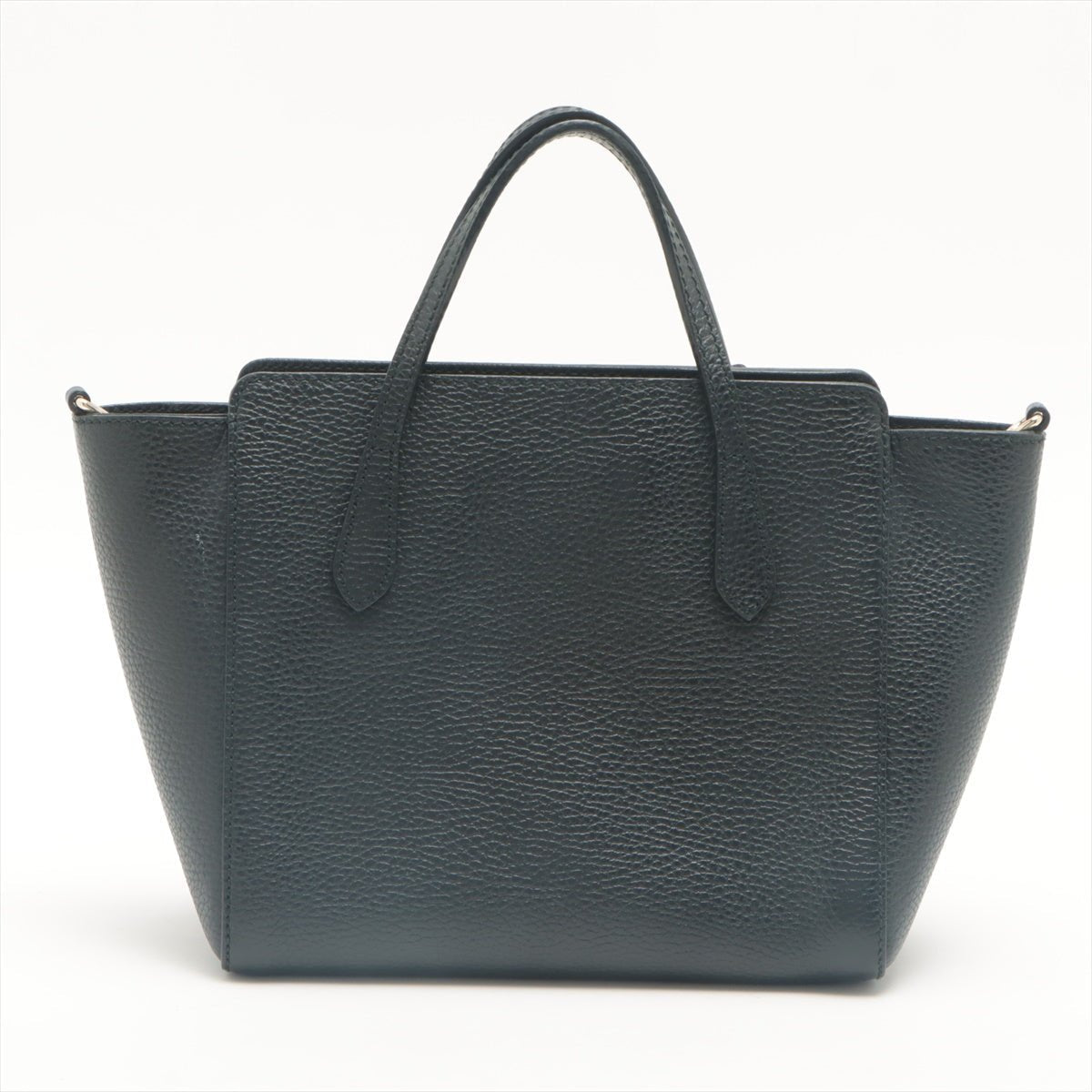 Swing Leather 2way Black Bag