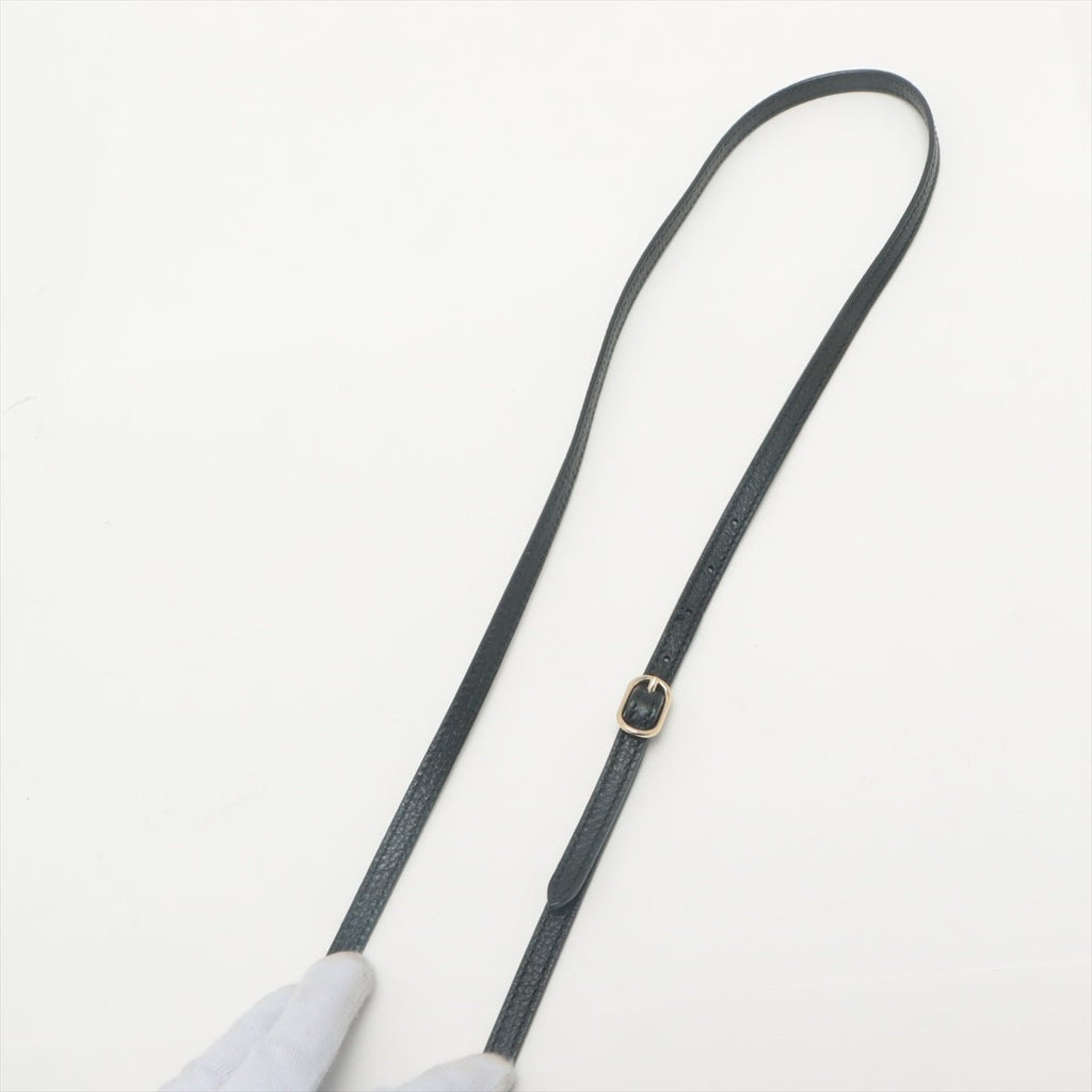 Swing Leather 2way Black Bag