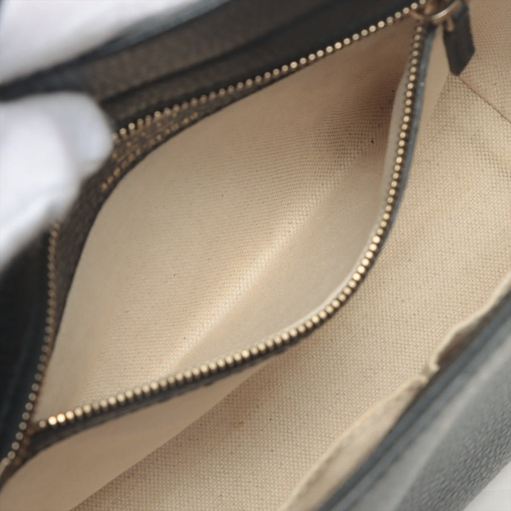 Swing Leather 2way Black Bag