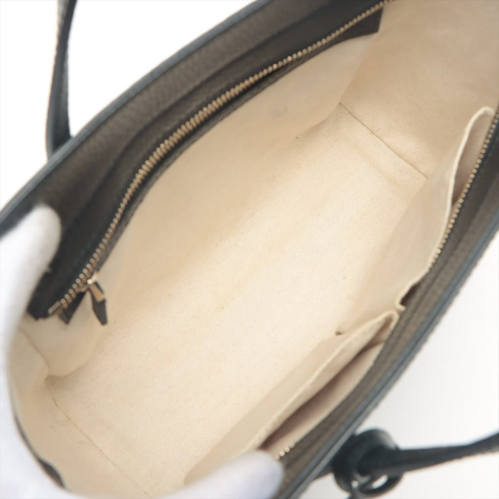 Swing Leather 2way Black Bag
