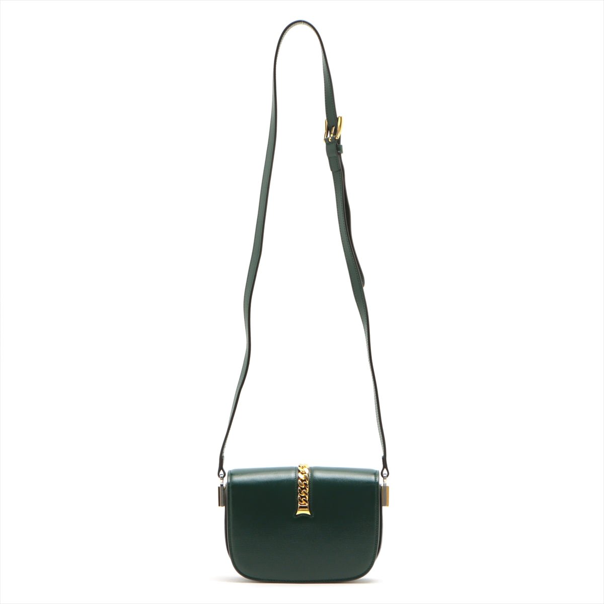 Sylvie 1969 Green Leather Bag