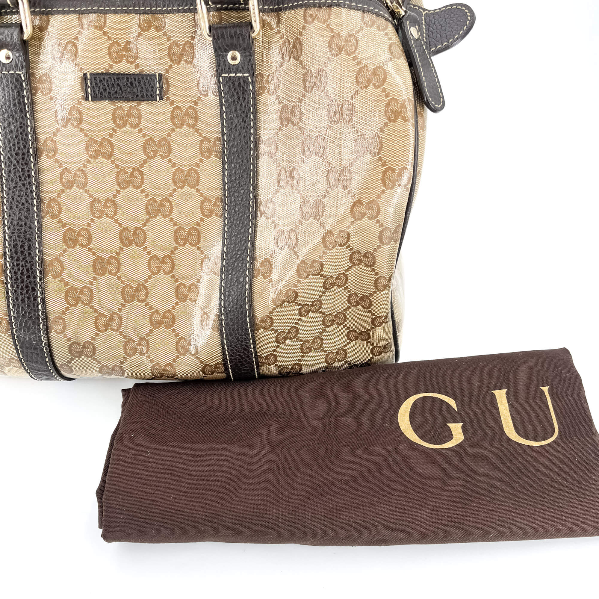Trunk Supreme Canvas Medium Size Brown Bag