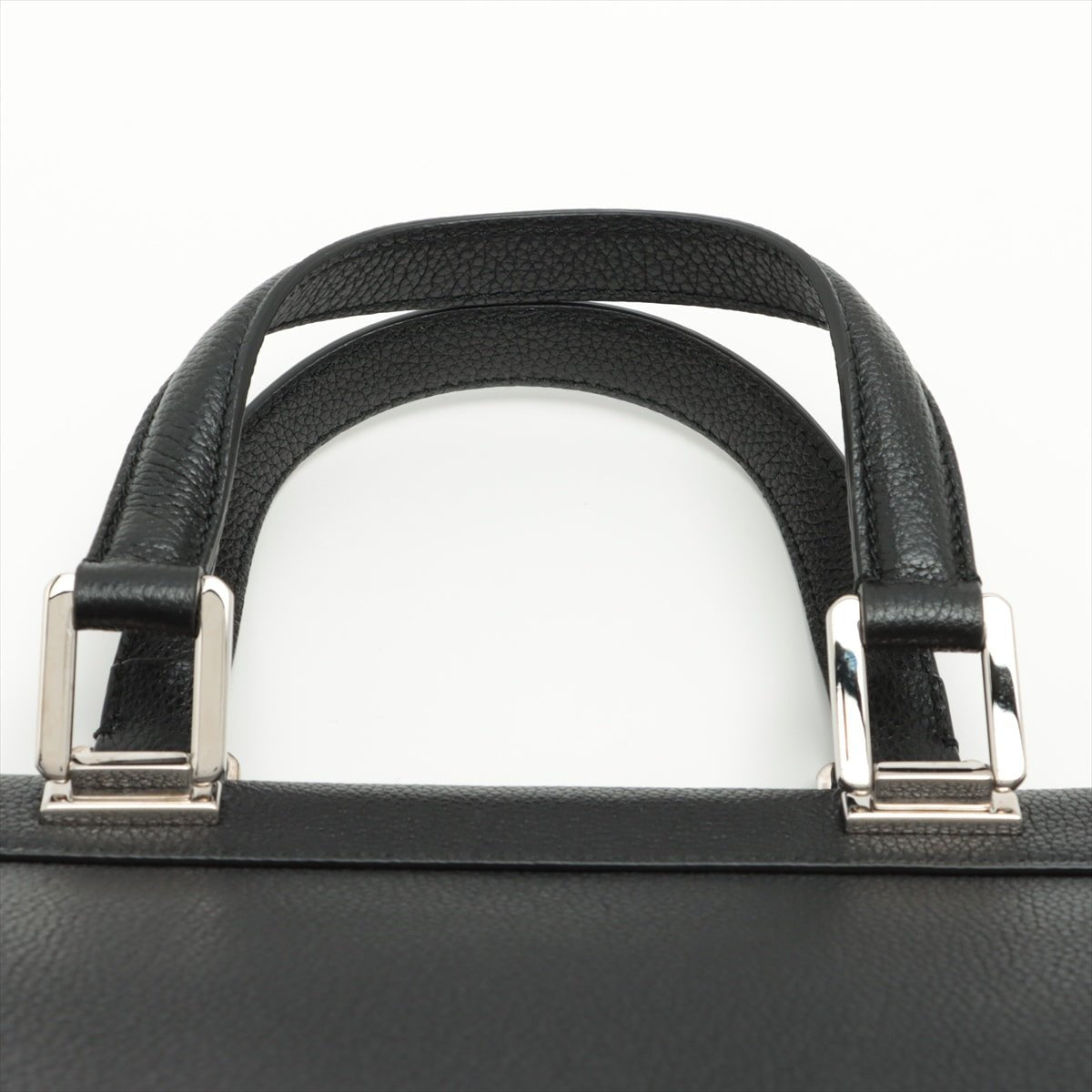 Zumi Black Leather 2-way Handbag