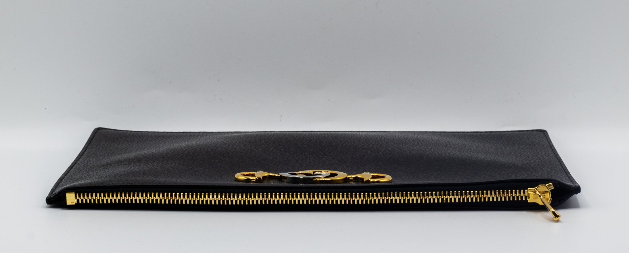 Zumi Grany Black Leather Clutch