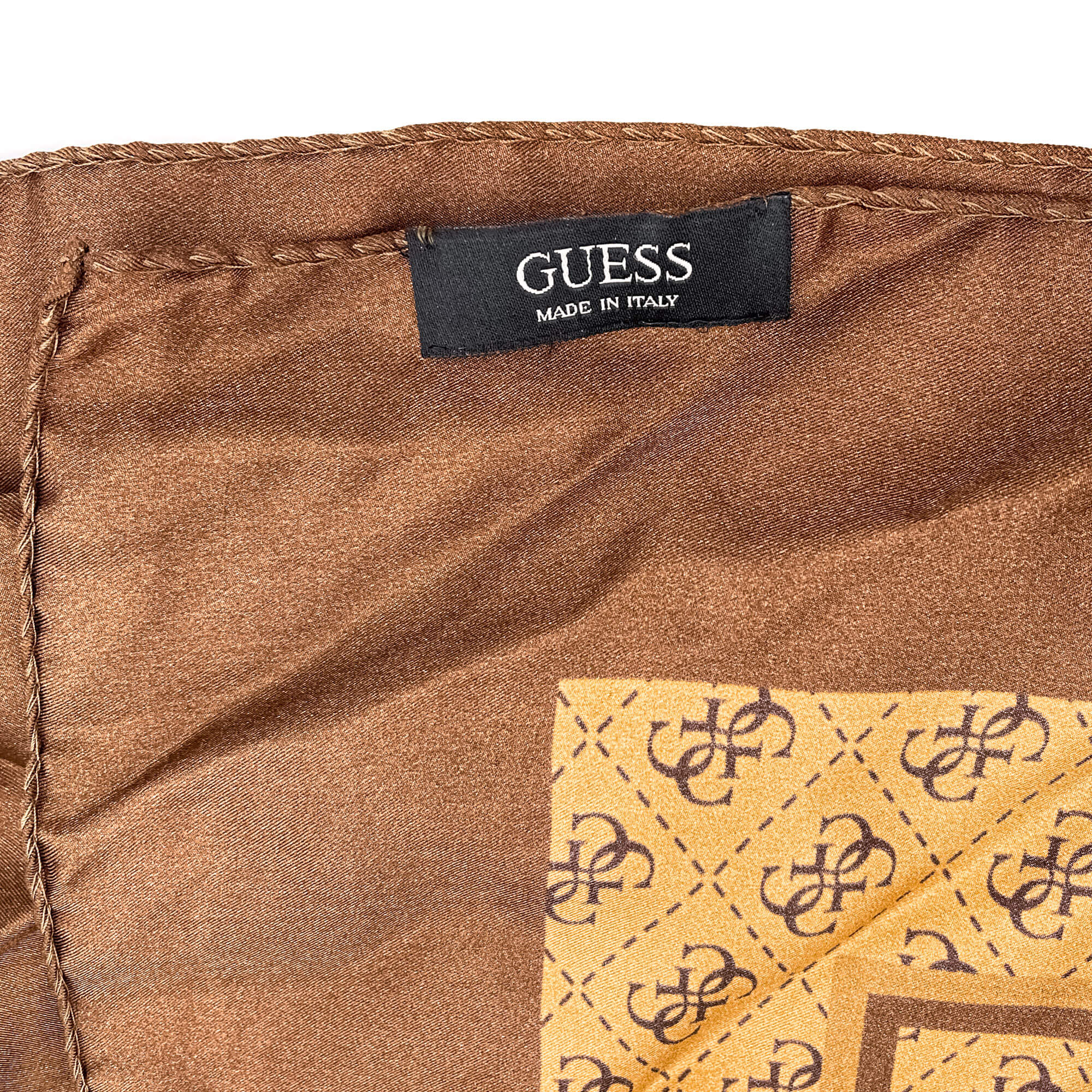 Brown and Gold Foulard