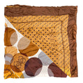 Brown and Gold Foulard