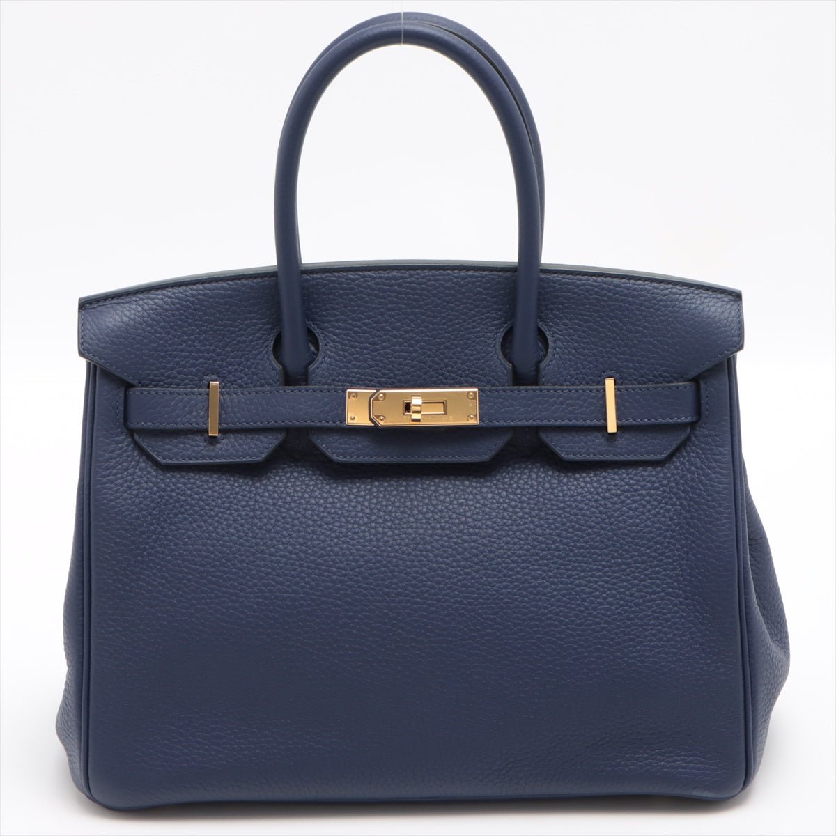 Birkin 30 Togo Blue Encre Gold Hardware