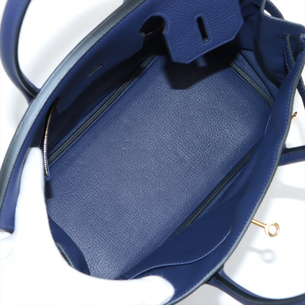 Birkin 30 Togo Blue Encre Gold Hardware