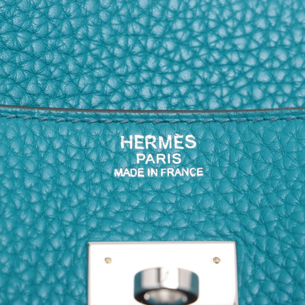 Birkin 30 Togo Blue Thalassa Silver Hardware