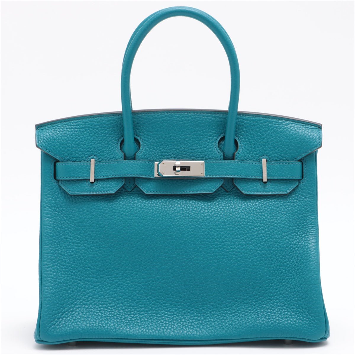 Birkin 30 Togo Blue Thalassa Silver Hardware