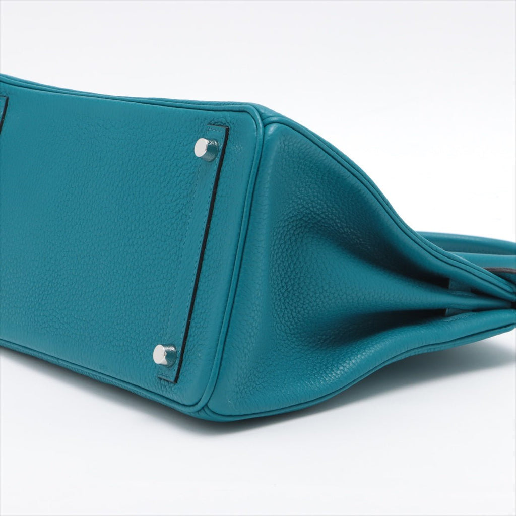 Birkin 30 Togo Blue Thalassa Silver Hardware